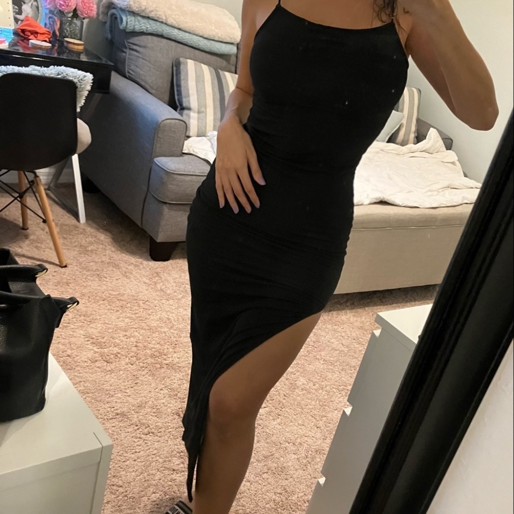 Sexy Ribbed bodycon dress